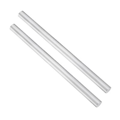 #ad 2pcs Aluminum Solid Round Rod Lathe Bar 15mm x 250mm for DIY Craft Tool $17.11