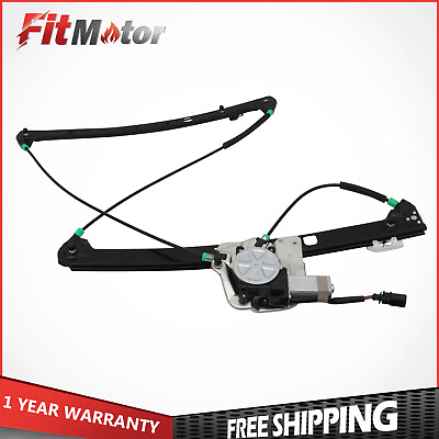 #ad Front Right Power Window Regulator Assembly For 2000 2006 BMW X5 741 489 Bolt On $37.88