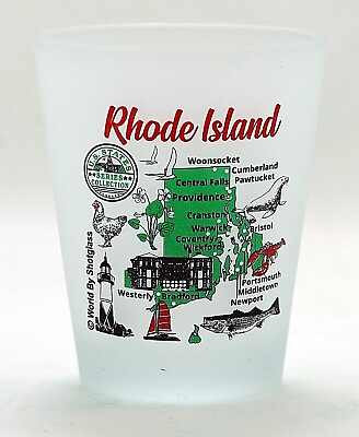 Rhode Island US States Series Collection Shot Glass $8.95