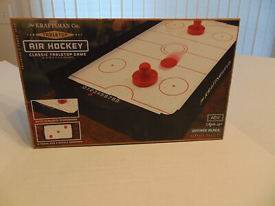 #ad Table Top Air Hockey by The Kraftsman Co Classic Tabletop game. $25.00
