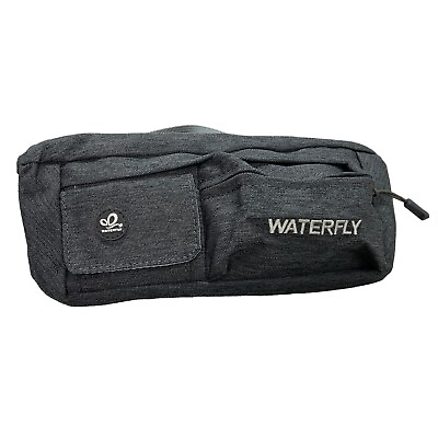 #ad Waterfly Fanny Pack Unisex Water Resistant Hiking Waist Bag Adjustable Gray $16.99