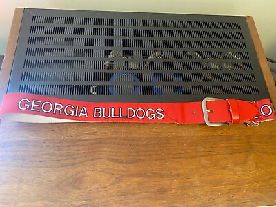 #ad Vintage Georgia Bulldogs Adjustable Elastic Belt Gameday Frat Sorority UGA $45.00