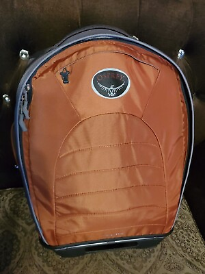 #ad Osprey Packs Vector 24quot; Rolling Luggage Suitcase Travel Gear Dark Orange $175.00