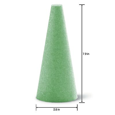 #ad Styrofoam Cone 8quot;X3quot; $9.57