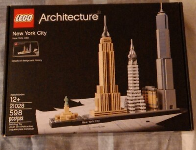 #ad LEGO ARCHITECTURE: New York City 21028 $30.00