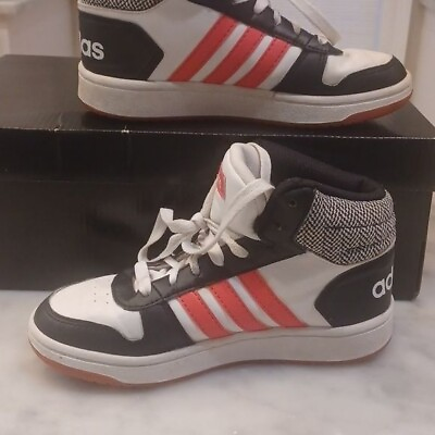 #ad Adidas Kids High Tops Sz 1 1 2 from 2017 $19.99