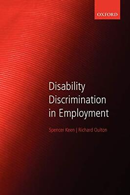 #ad Disability Discrimination in Employment By Spencer KeenRichard $120.72