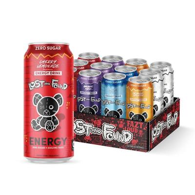 #ad Lost and Found Energy Drinks 12 Pack Sugar Free $28.01