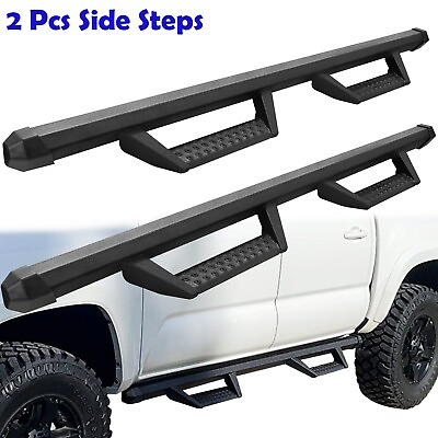 #ad FOR 2009 2014 FORD F 150 Super Crew Cab Running Boards Drop Down Step Nerf Bar $175.99