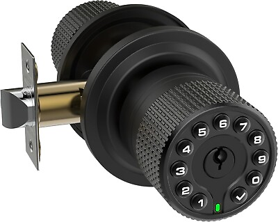 #ad iulock Keypad amp; Key Smart Door Lock 50 User Codes Waterproof Auto Lock $119.56