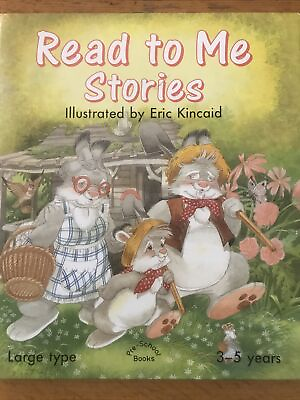 #ad 1989 Read to Me Stories Large Type 3 5 Years Preschool Books England $7.50