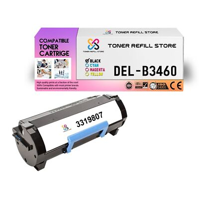 #ad #ad TRS 3319807 Black Compatible for Dell B3460 B3460DN Toner Cartridge $117.99