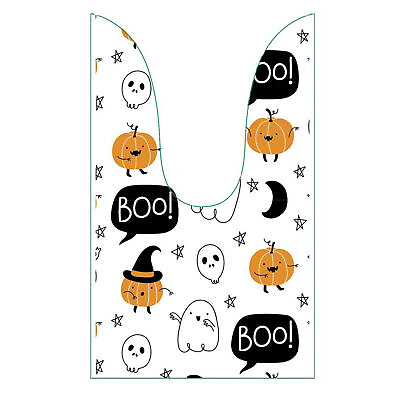 #ad 48pcs bag Goodie Bag Durable Widely Used Happy Halloween Goodie Bag Portable $9.31