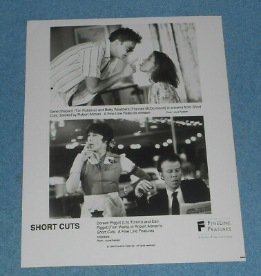 #ad 1993 Movie Press Photo Tim Robbins Lily Tomlin Tom Waits quot;Short Cutsquot; $7.73