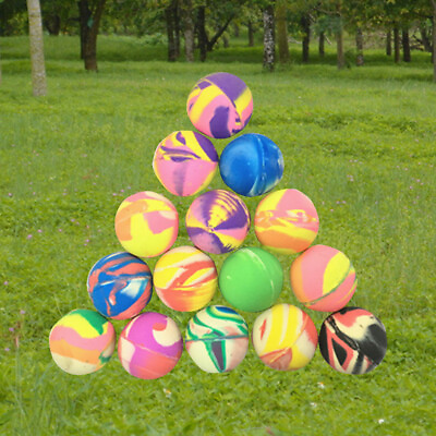 #ad 25 Pcs Bouncy Balls Bulk Toy Balls Kids Balls Bouncing Balls $14.65