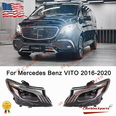 #ad For 2016 2020 Benz Metris W447 V Class Upgrade LED Headlights Left Right Set $1072.75