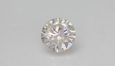 #ad Certified 0.54 Carat F SI2 Round Brilliant Enhanced Natural Loose Diamond 5.34mm $286.99