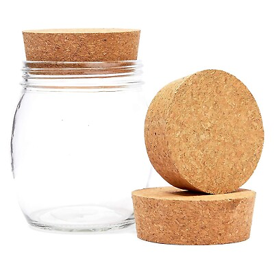#ad 3 Pack Size #48 Tapered Cork Plugs 3.5quot; Suitable for Most Wine and Beer Bottles $12.99