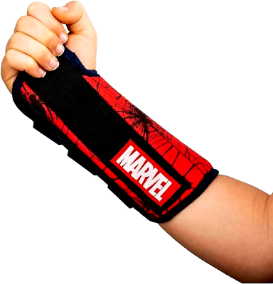 #ad SPIDER MAN by DonJoy Advantage Comfort Wrist Brace for Youth Kids Left Hand NEW $10.00