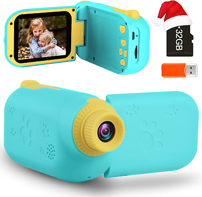 #ad GKTZ Kids Video Camera Digital Camera Camcorder Birthday Gifts for Boys and Girl $48.25