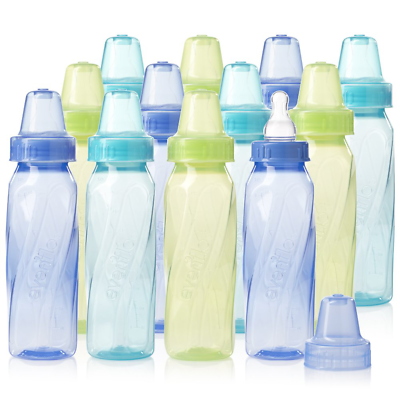 #ad #ad Baby Bottles Evenflo Infant Feeding Bottle Classic Twist Tindet Travel Home 12Pc $15.98