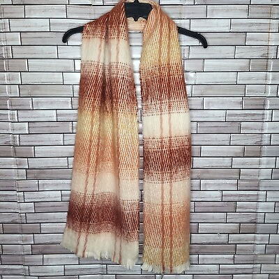 #ad New Marcus Adler Women#x27;s Scarf One Size Rust Fall Clothing Neck Wrap Shrug $15.99