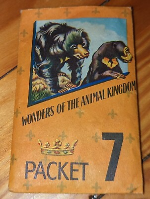 #ad Vintage Wonders of the Animal Kingdom with Paper Stamps $19.99