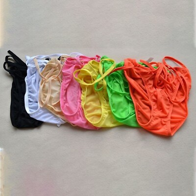 #ad Multicolor Sexy Men Bikini Swimwear Swimsuit Underwear Short Pant Swimsuit Trunk $8.62