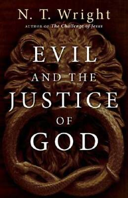 #ad Evil and the Justice of God Hardcover By Wright N T ACCEPTABLE $8.16