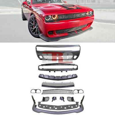 #ad for 2015 2023 Dodge Challenger Hellcat style full Front bumper replacement $669.00