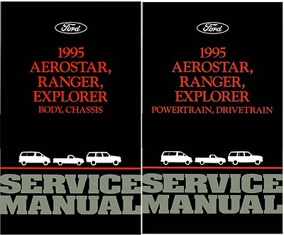 #ad 1995 Aerostar Explorer Ranger Shop Service Repair Manual Book Engine Drivetrain $112.99