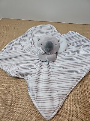 #ad Carters Lovey Security Blanket Koala Bear Stripes Just One You $40.00