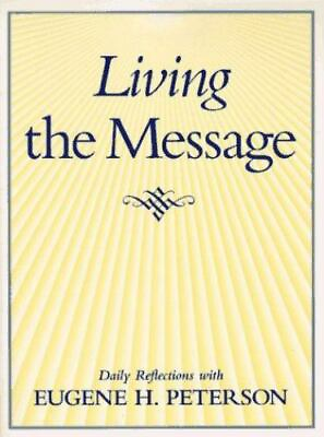 #ad Living the Message: Daily Reflections with Eugene Peterson $6.88