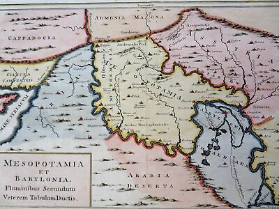 #ad Middle East Ancient World Mesopotamia Babylon Chaldea Assyria 1768 Toms map $140.00