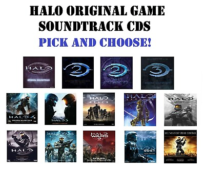 #ad HALO Original Game Soundtrack CDs Pick and Choose $33.96