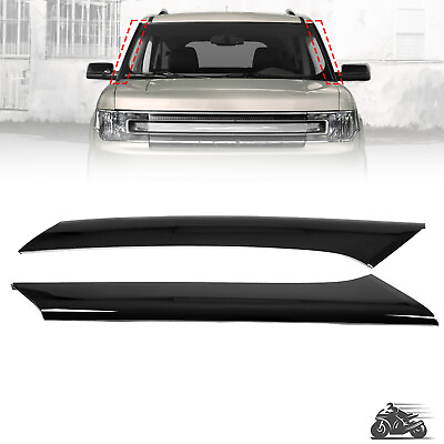 #ad #ad For Ford Flex 2009 2019 Windshield Outer Pillar LH RH Trim Molding W Clips $35.50