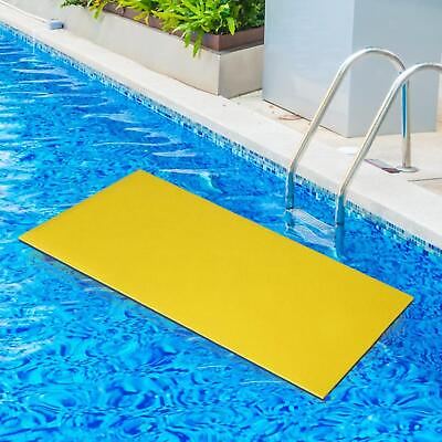 #ad Water Floating Mat Water Recreation Drifting Mattress Summer Pool Float Raft $42.41