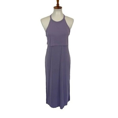 #ad It’s Too Cool For School Dress Medium Lavender NWT $18.71