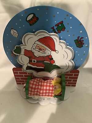 #ad Enesco 1985 Christmas wooden Wind Up Music box My Favorite Things $14.95