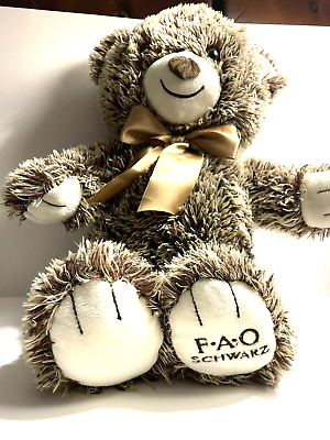 #ad 2018 Bears FAO SCHWARZ That Care Teddy Bear 18quot; Stuffed Plush Animal $10.99