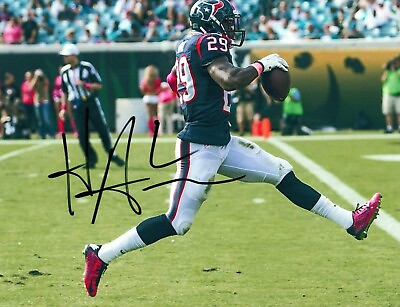 #ad Andre Hal Houston Texans Signed 8x10 Autographed Photo COA 9 $19.99