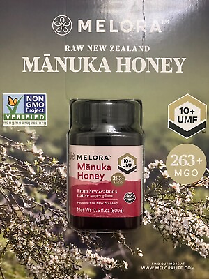 #ad #ad MELORA Raw New Zealand Manuka Honey UMF 10 MGO 263 500g $29.99