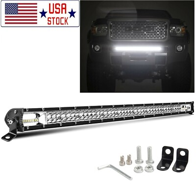 #ad 26quot;inch 824W Dual Row LED Work Light Bar 4WD Truck SUV ATV Driving Lamp 25 24 $69.99