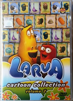 #ad Larva Vol.2 Kids Cartoon Collection 50 Episodes Korean Anime DVD Free Shipping AU $29.90