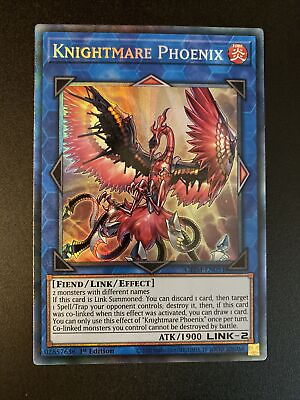 #ad Yu Gi Oh Rare Collector’S Knightmare Phoenix Geim en051 1st Edition Near $124.24