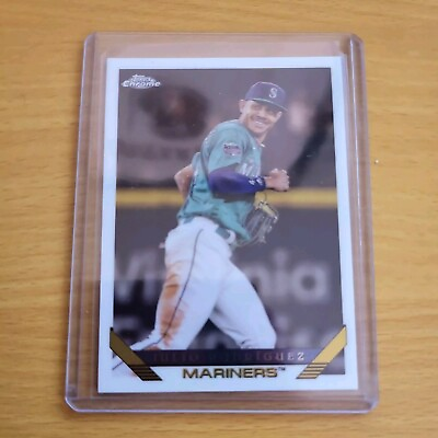 #ad Julio Rodriguez 2023 Topps Chrome Lids Exclusive Card 93 3 Seattle Mariners $6.00