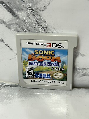 #ad Sonic Boom: Shattered Crystal Nintendo 3DS 2014 Cartridge Only $9.99