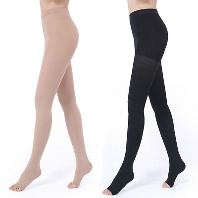 #ad Medical Compression Pantyhose 23 32 mmHg Women Men#x27;s Stockings Varicose Hosiery $27.97