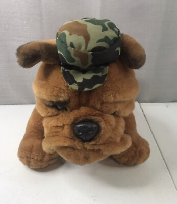 #ad USMC Bulldog Plush The Westcliff Collection 1980#x27;s Millitary Stuffed Animal Toy $24.99