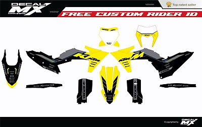 #ad Fits KTM EXC EXC F XC W XCF W 2024 KTM SX XC SXF XCF 2023 2024 graphic kit $128.24